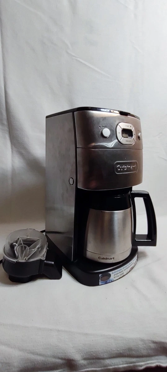 10-Cup Automatic Grind & Brew Coffeemaker with Thermal Carafe