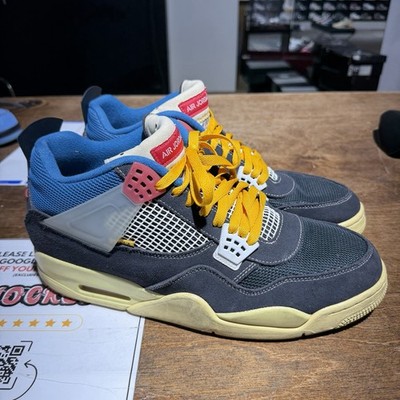 Size 14 - Jordan 4 Retro x Union LA Mid Off Noir