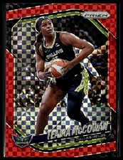 2025 Panini Prizm WNBA 48 Teaira McCowan Dallas Wings Red Power 45/75