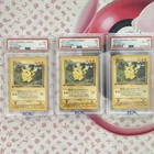Pokemon Jungle 1st Edition Pikachu 60/64 PSA Graded Lot of 3 *Sequential Slabs*