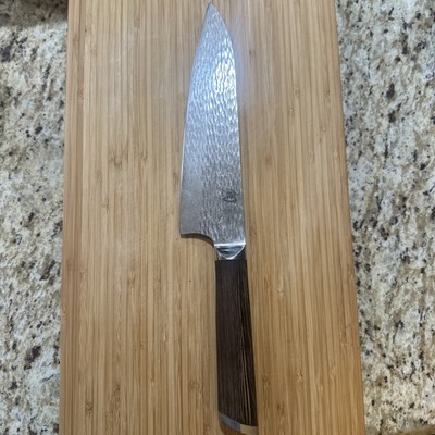 Used Shun Fuji 8  Chef Knife SGE0706 16 Layer SG2 Damascus Stainless Steel