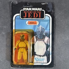KLAATU SKIFF GUARD OUTFIT STAR WARS ROTJ RETURN JEDI 1:18 VINTAGE UNPUNCHED YELL
