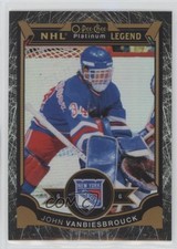 2015-16 O-Pee-Chee Platinum Legends Black Ice 43/50 John Vanbiesbrouck #158 tg9