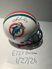 Dan Marino Autographed Miami Dolphins Ridell Authentic Helmet Signed Beckett BAS