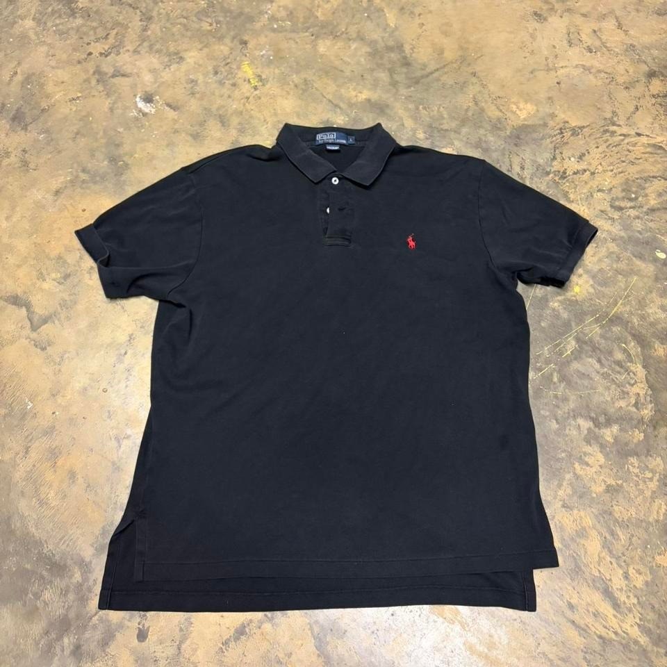 *RARE* Vintage 90s polo ralph lauren classic black polo