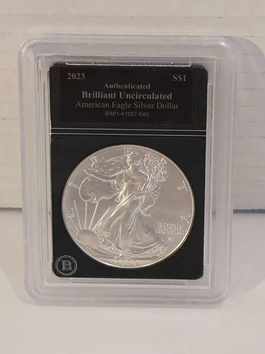 2023 W American Silver Eagle .999 Silver BU Bullion