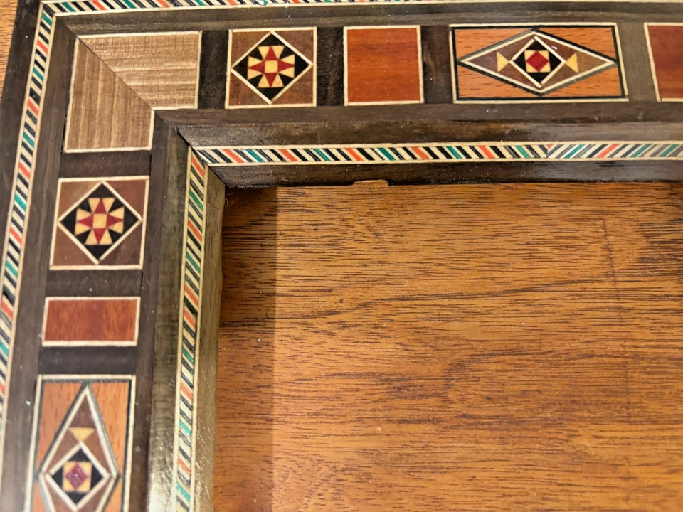 Микромозаичная деревянная рамка для картин - Изображение 3 из 4