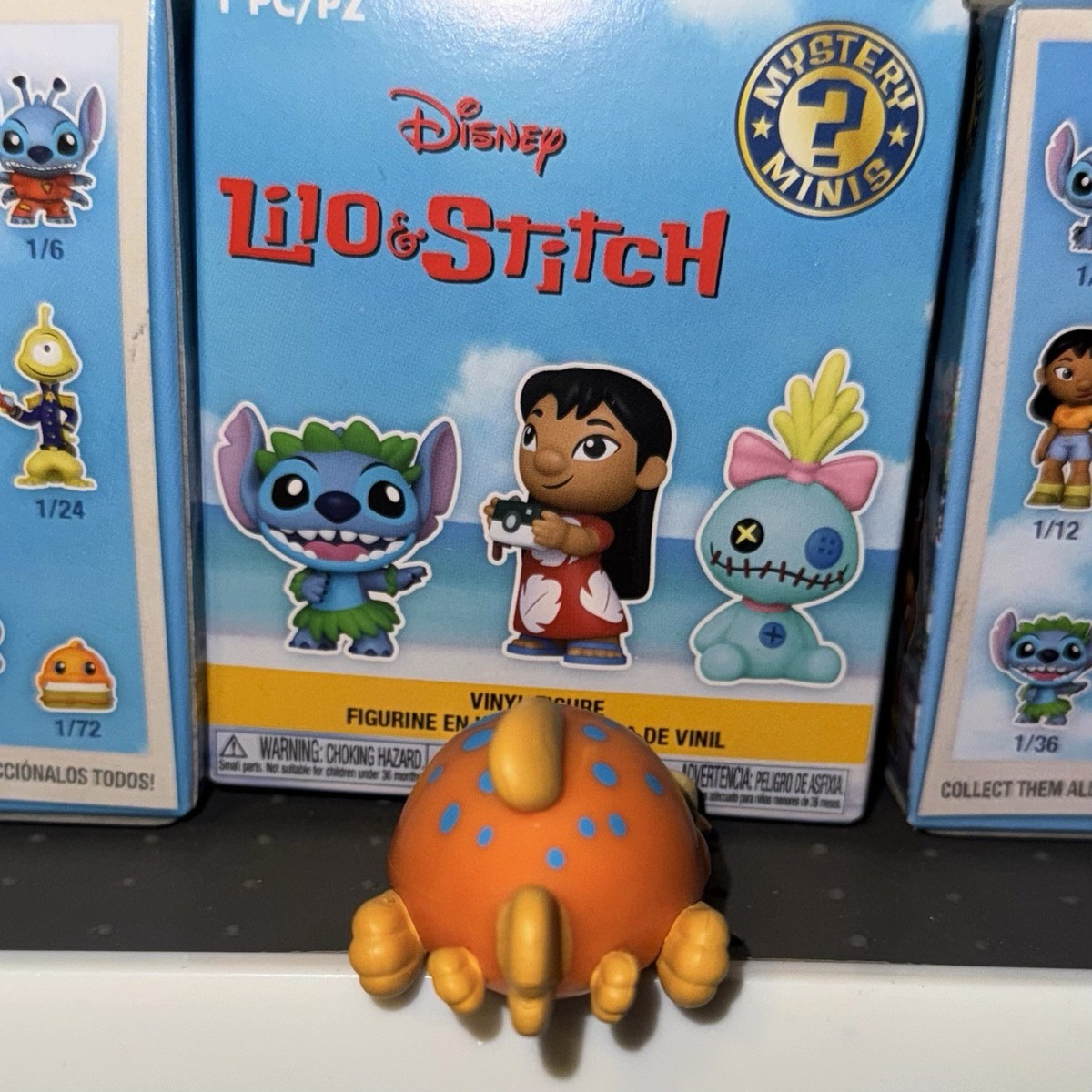 1/72 Pudge Lilo and Stitch Disney Funko Mystery Minis Rare Blind