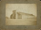 Antique Photo Riding hall Fort Riley Kans. E.D Zellner Junction City 5.5x7.5in — photo 1