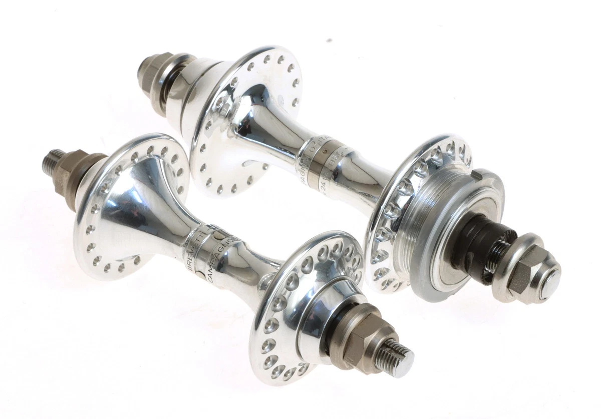 Campagnolo Chorus Vintage Front & Rear Hubs Road Bike 36 Hole As Seen - Bicycle Parts and