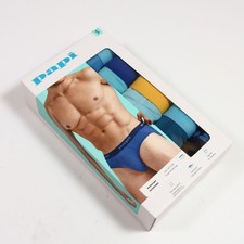 Papi Microfiber Low rise Briefs 5 pack Size L 36-38 