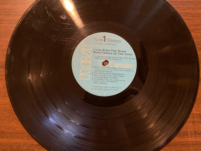 Living Brass   Play Songs Made Famous by Tom Jones LP [1969/RCA Camden CAS-2346]