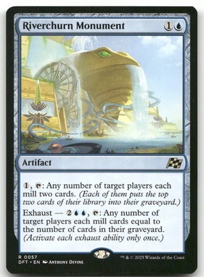 Riverchurn Monument #57 (NM) Aetherdrift DFT Magic MTG