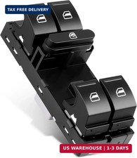Driver Side Master Power Window Switch Replacement for Volkswagen VW Jetta 2005-