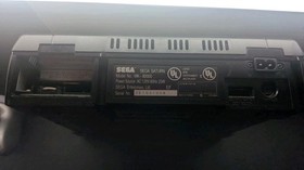 FOR PARTS / REPAIR - SEGA Saturn MK-80000 Black Game Console Only - Needs Laser