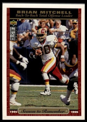 1996 Collector's Choice #79 Brian Mitchell