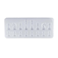 Flexible Different Shapes Chess Silicone Mold Mould Resin Craft DIY Tool