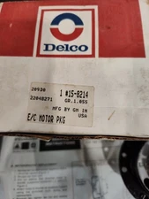 DELCO 15-8214 GM #22048271  E/C MOTOR PKG