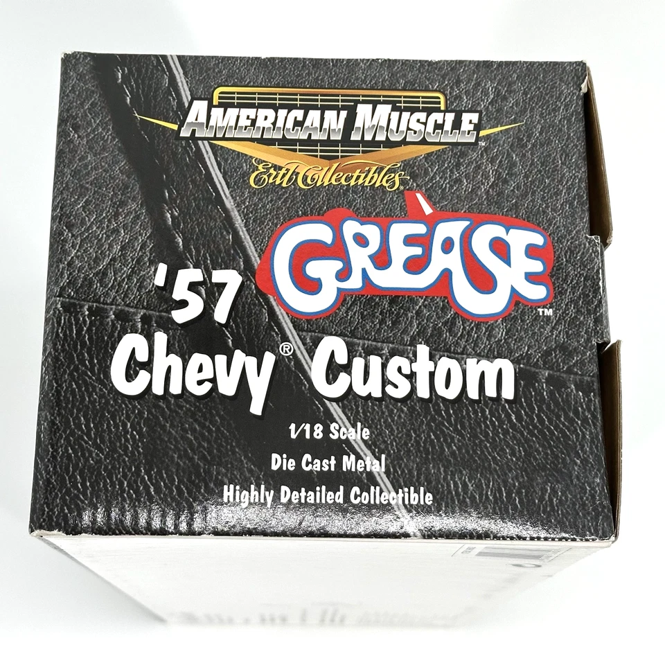 American Muscle Ertl Die Cast Grease 57 Chevy Custom 1:18 - Image 4 of 4