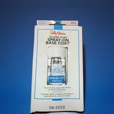 Sally Hansen  No More Stains Spray On Base Coat 45114 NO More Stains 0.37 FL OZ.