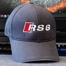 Audi Embroidered RS6 Quattro Emblem Hat RS
