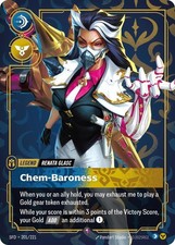 Renata Glasc - Chem-Baroness 201/221 Rare Riftbound Spiritforged Foil