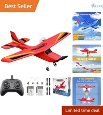2 CH RC Airplane Ready to Fly 2.4GHz Easy to Use Kid & Beginner Friendly