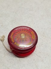 Yomega X-Brain Yo-Yo Auto Return Red Translucent Vintage Collectible Skill Toy