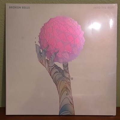 Broken Bells Into The Blue AWAL LP Pink Vinyl Record in Cardboard Sleeve