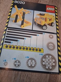 LEGO Instruction Manual Technic Building Set 8020 No Bricks