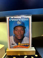 Gary Sheffield - Brewers: 1989 Topps RC Future Star #343 