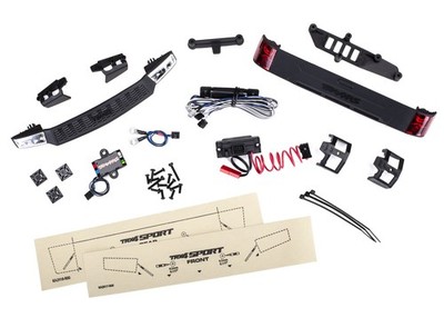 Traxxas LED Light-Kit Lichtset 8085 Power Supply Headlights & Tail TRX4 Sport