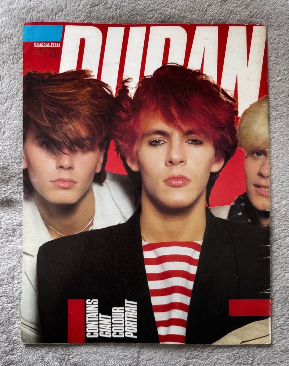 Vintage 1983 U.K. Import Duran Duran In Their Own Words W/Large