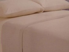 Home Classics Fleece Sheet Set Khaki Tan Full Bed Size Sheets Bedding