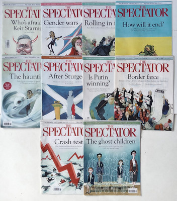 The Spectator Magazine March 2022 - March 2023 SELECT ISSUES
