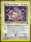 Team Rocket’s Meowth Promo 18 - WOTC Black Star Promo - Near Mint