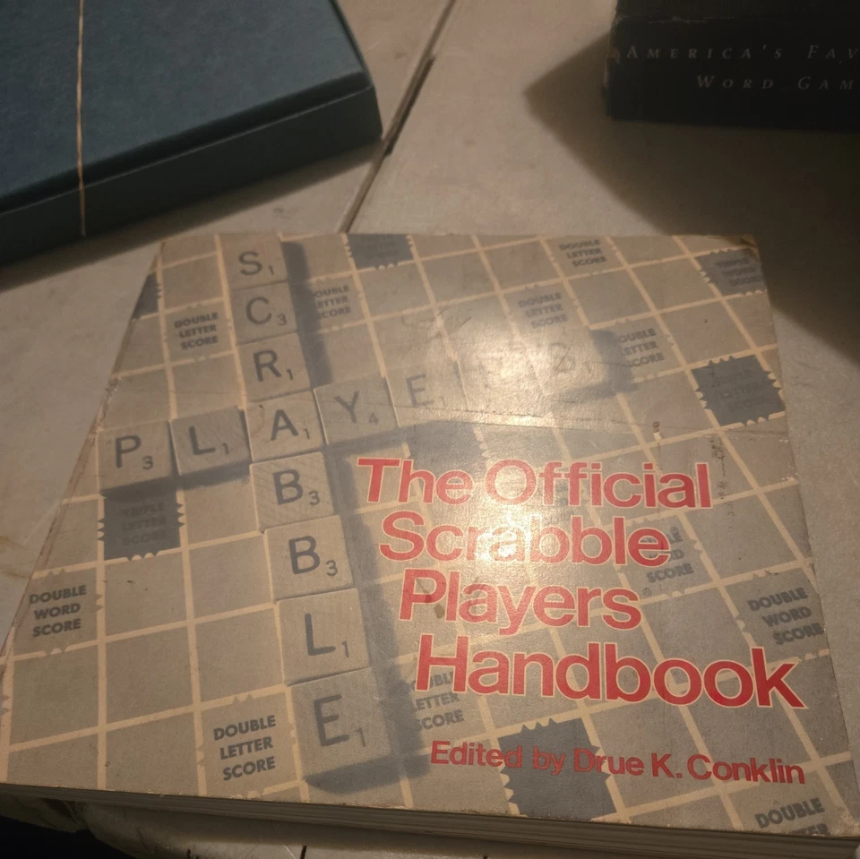 Super Scrabble Board Game & Scrabble Players Handbook No Instructions - Image 3 of 3