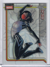 2026 Topps Chrome Marvel Comics Silk Storm’s Lightning Refractor #156