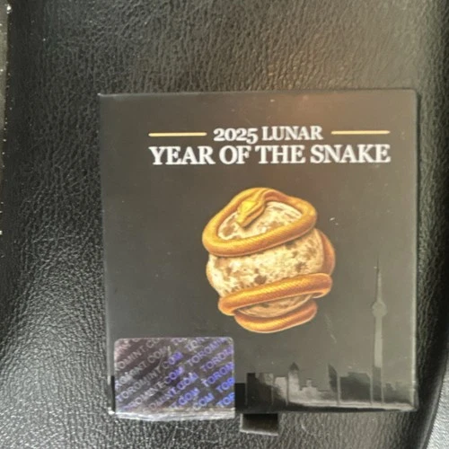 TOROMINT 2025 Lunar Year of the Snake Silver Bullion Round Custom Shape