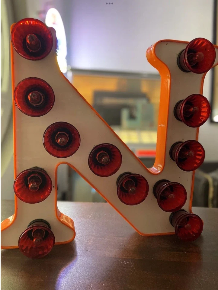 3D Buchstaben - Kirmes Jahrmarkt Circus Original Casino Leucht Reklame. - Bild 2 von 4