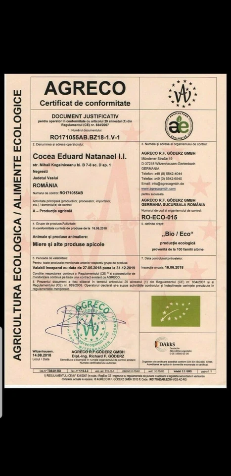 Raw Honeycomb 1000 Grams/ box , 2025 New Harvest Organic Honeycomb - Image 3 of 4