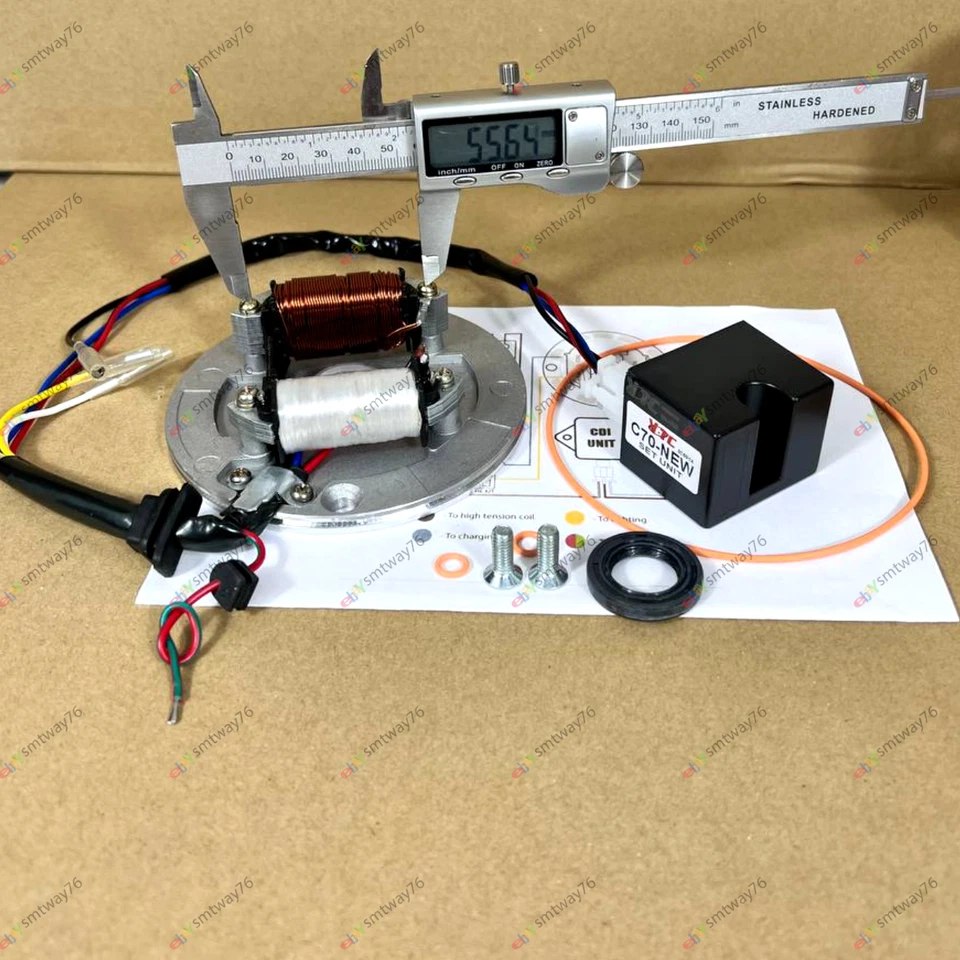 Honda Complete Set CDI Set for ATC70 CT70 CT70H Z50 SS50 Dax XL70 Conversion Kit - Image 3 of 4