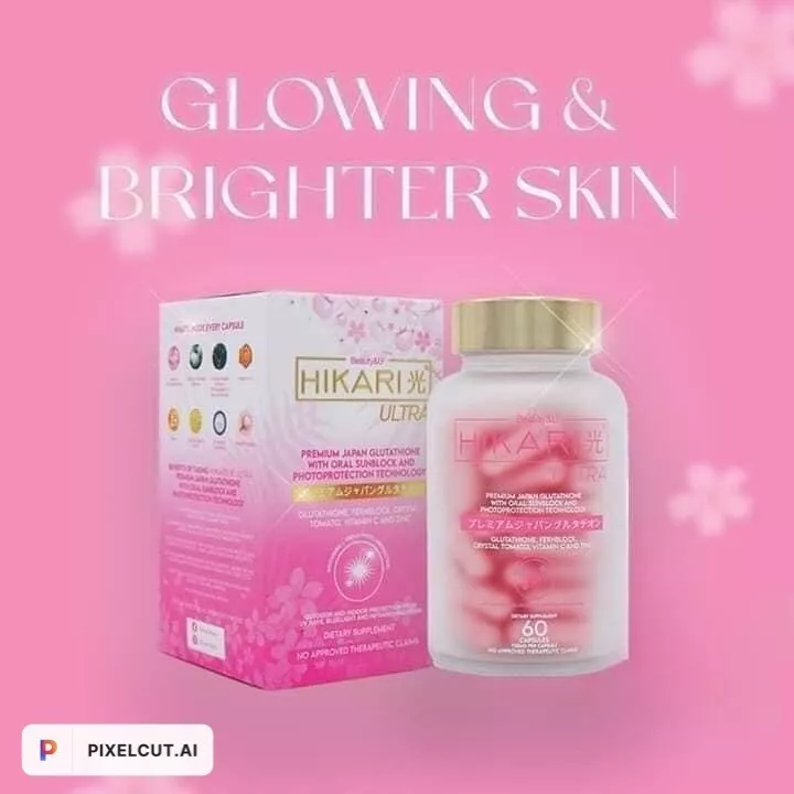 Hikari ULTRA Glutathione with Vitamin C fern block Zinc Beauty