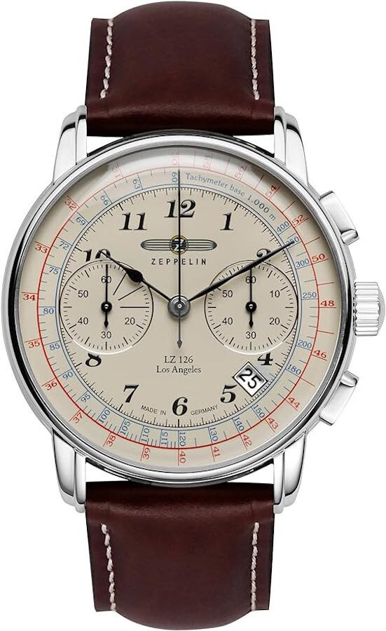 Zeppelin LZ-126 Los Angeles Zeppelin Chrono 7614-5 - Airline Edition Orologio Uo