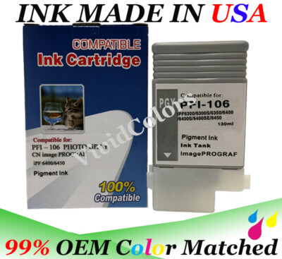 Canon PFI-5100 MBK/PBK/C/M/Y/PC/PM/R/GY/CO Cartouche d'encre 8 couleurs Multipack