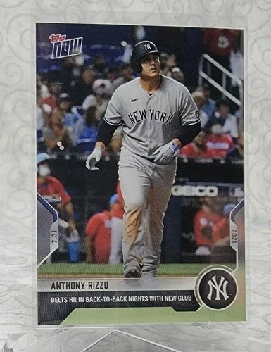 2021 Topps Now 588 Anthony Rizzo