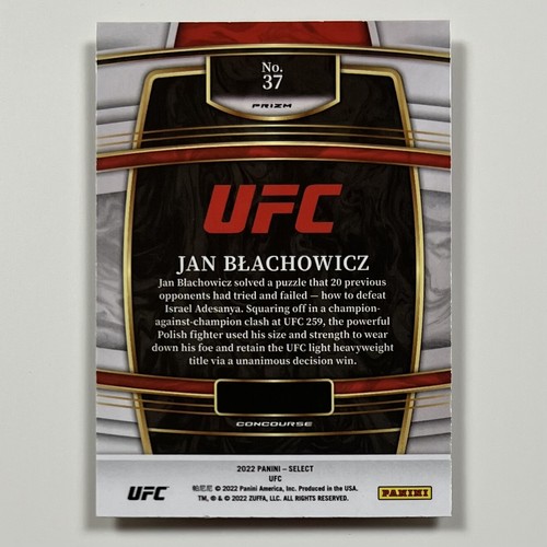 2022 Panini Select UFC Silver Prizm Parallels (You Pick) Rookies (RC) & Veterans - 第 28/103 張圖片