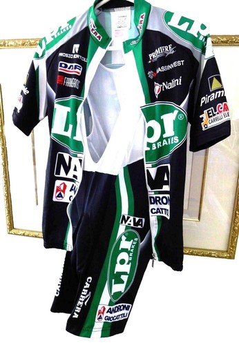 Team Acqua & Sapone Nalini Radtrikot Gr. 4 L BW 54cm Bike Shirt