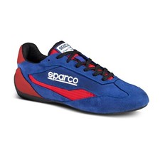 Scarpa sneaker S-Drive SPARCO stile racing blu rosso ✔️
