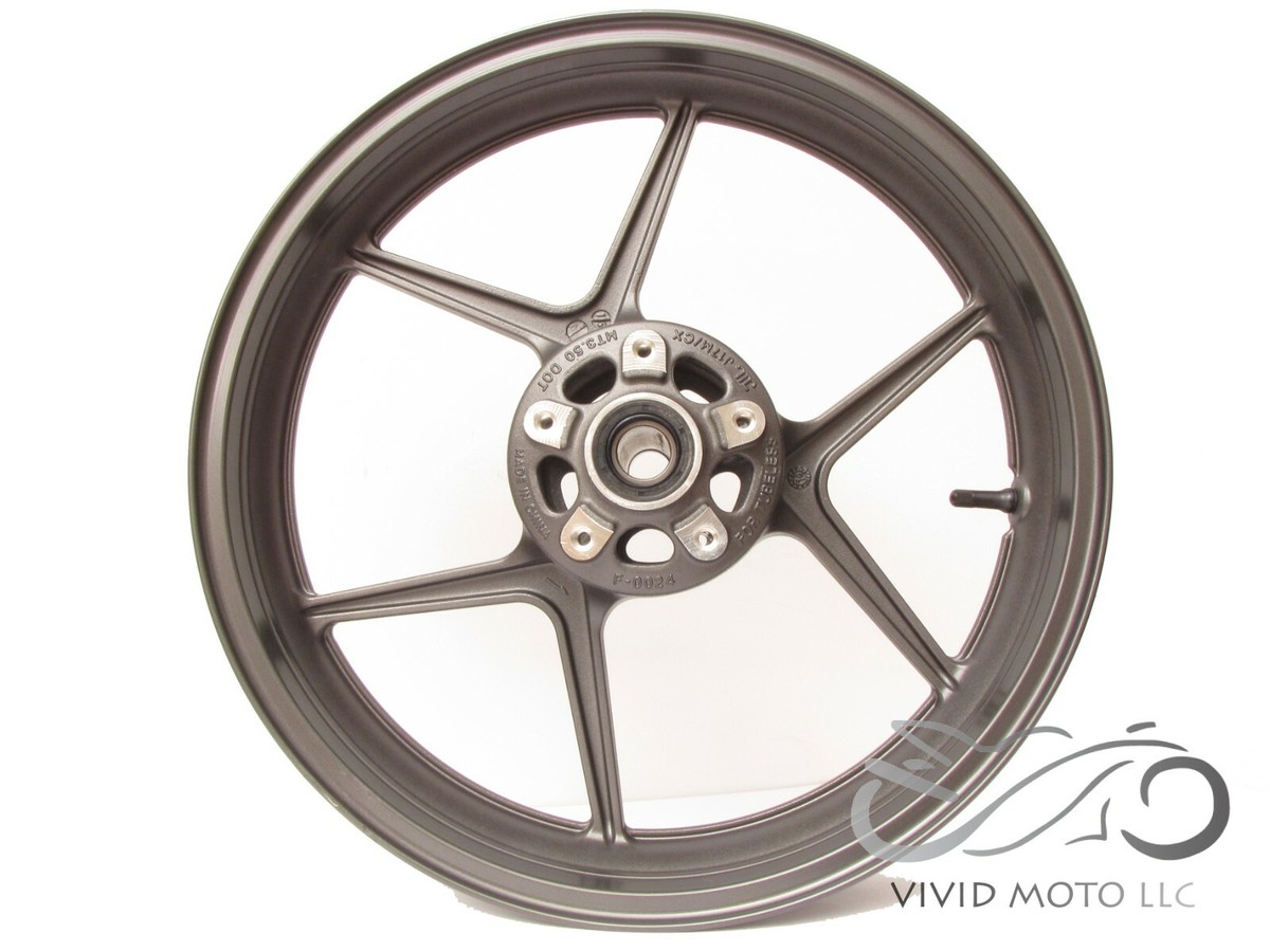 NEW GRAY Front Wheel ZX6R 2005-2024 ZX10R 2006-2010 636 Rim NEW GRAY Front Wheel ZX6R 2005-2024 ZX10R 2006-2010 636 Rim